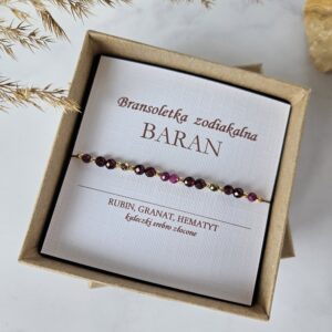 bransoletka dla zodiakalnego barana